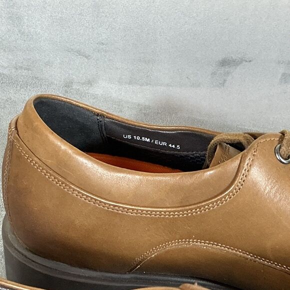 George Brown Bilt Mens Cap Toe Dress Shoes Sneakers 44 sz 10.5 M Brown Leather